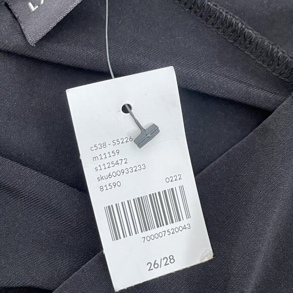 Lane Bryant Pants Womens 26/28 Black Wide Leg Pull On Stretch Knit Plus - Picture 5 of 8